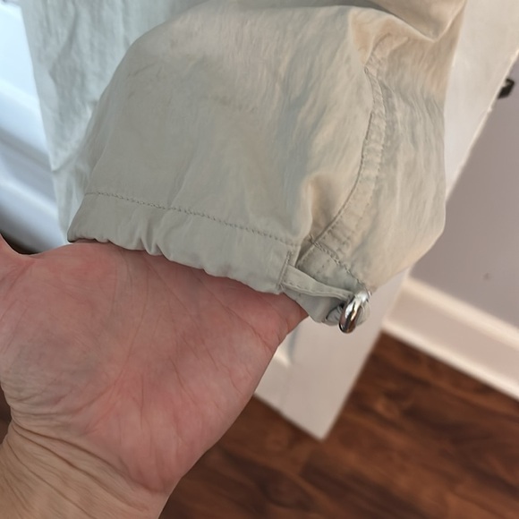 Zara Light Gray/Tan Cargo Pants - Picture 3 of 6